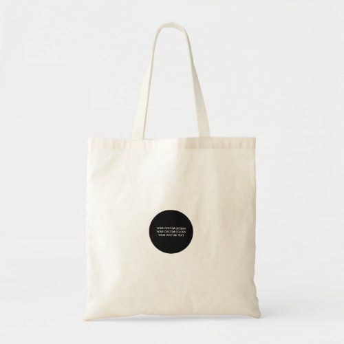 Create Your Own Personalized Tote Bag