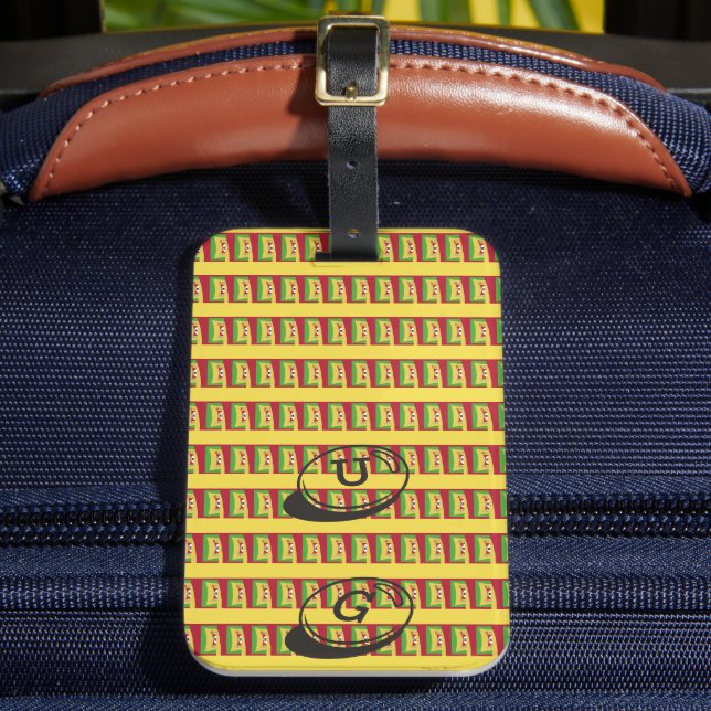 Create Your Own Personalized Travel Latest Luggage Tag (Front Insitu 2)