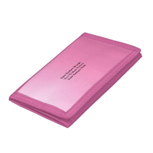 Create Your Own Personalized Trifold Wallet