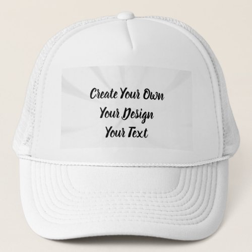 Create Your Own Personalized Trucker Hat
