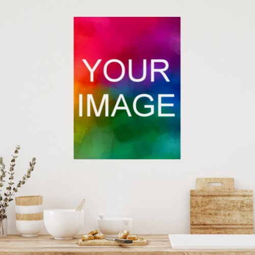 Create Your Own Personalized Upload Photo Template Poster