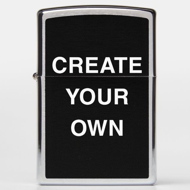 Create Your Own Personalized (Very Easy) Zippo Lighter