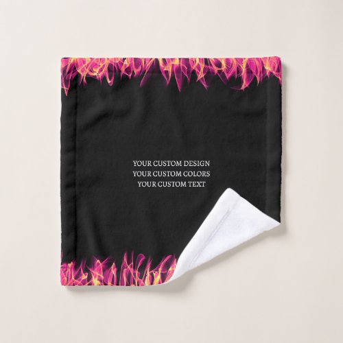 Create Your Own Personalized Wash Cloth