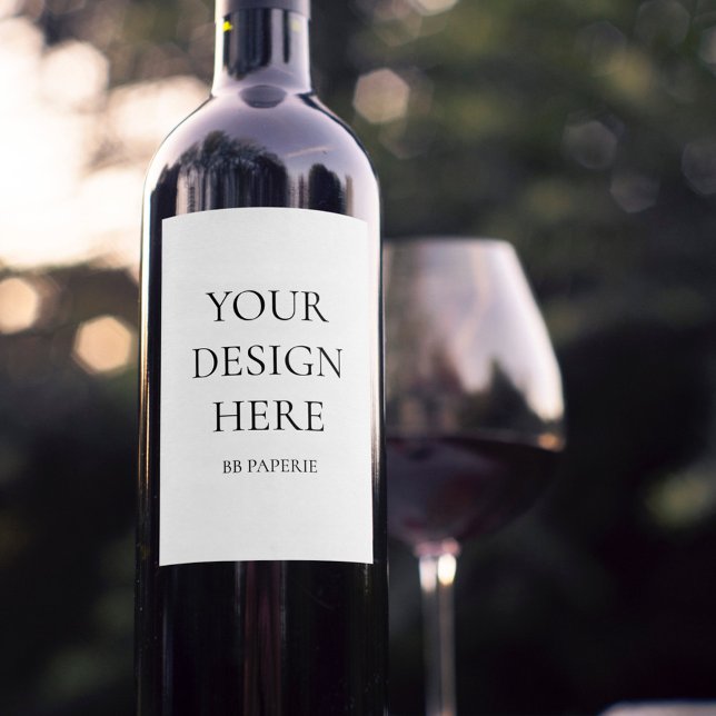 Create Your Own Personalized Wine Label (Creator Uploaded)