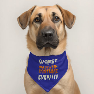 Create Your Own Pet Bandana, Halloween Pet Costume Bandana Collar