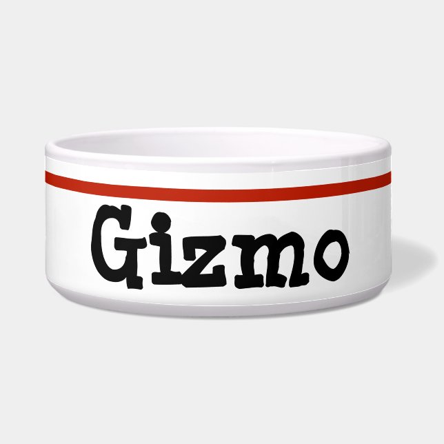 Create Your Own Pet Dish (Front)