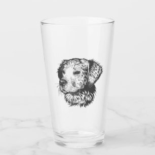 Create Your Own Pet Dog Customized Glass