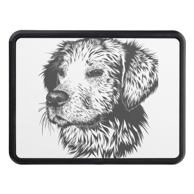 Create Your Own Pet Dog Customized Hitch Cover (Front)
