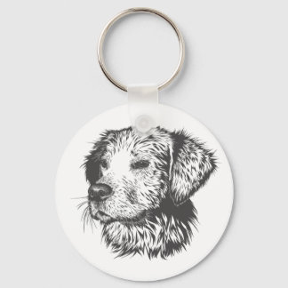 Create Your Own Pet Dog Customized Keychain