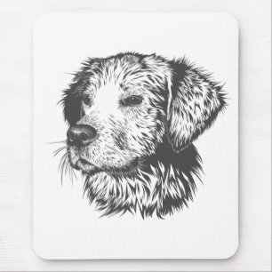 Create Your Own Pet Dog Customized Mouse Pad