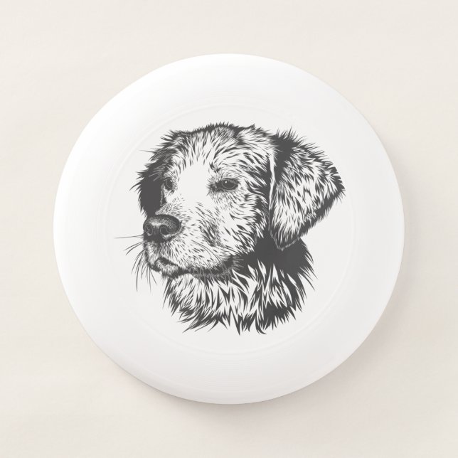 Create Your Own Pet Dog Customized Wham-O Frisbee (Front)