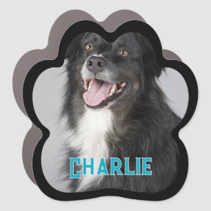 Create Your Own Pet Dog Photo Car Magnet
