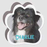 Create Your Own Pet Dog Photo Car Magnet