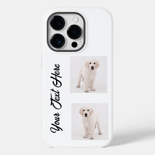 Create Your Own Pet Dog Photo Case_Mate iPhone 14 Pro Case