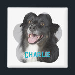 Create Your Own Pet Dog Photo Magnet<br><div class="desc">Introducing the Create Your Own Pet Dog Photo Magnet, the perfect way to showcase your beloved furry friend wherever you go! Personalize your magnet with a favorite photo of your dog, beautifully monogrammed with their name. This versatile accessory is ideal for proudly displaying on your car, refrigerator, or dishwasher, adding...</div>