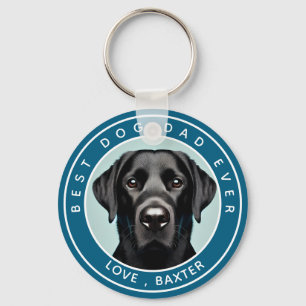 Create Your Own Pet Dog Photo Personalized Keychain