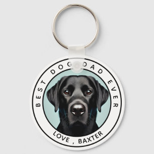 Create Your Own Pet Dog Photo Personalized Keychain