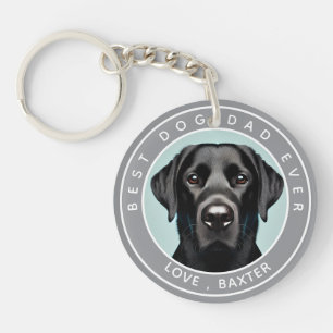 Create Your Own Pet Dog Photo Personalized Keychain
