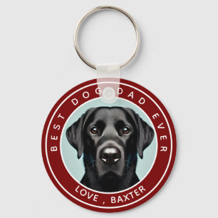Create Your Own Pet Dog Photo Personalized Keychain