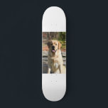 Create Your Own Pet Dog Photo Skateboard<br><div class="desc">Create Your Own Dog Photo skateboard. Easily add a verticle photo of your pet dog to make a fun birthday gift or Christmas gift for your kids.</div>
