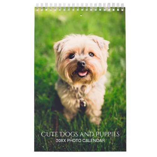 Create Your Own Pet Dog Photos 2024 Small Calendar