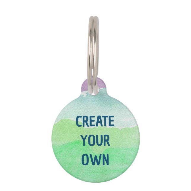 Create your own pet ID tag (Front)