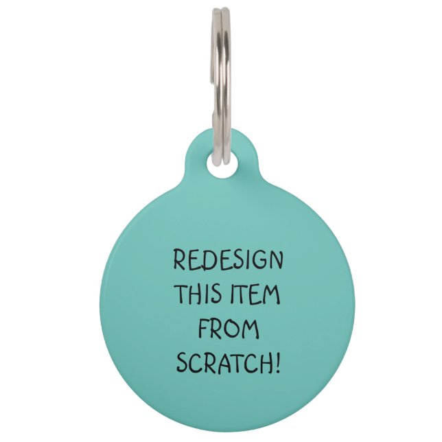 Create Your Own Pet ID Tag (Front)