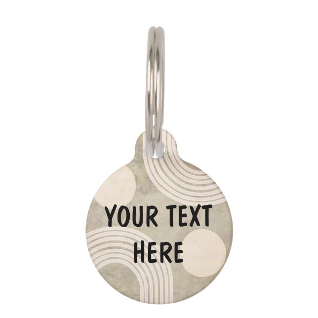 Create your own pet ID tag (Front)
