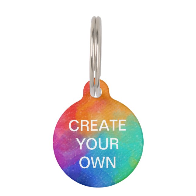 Create your own pet ID tag (Front)