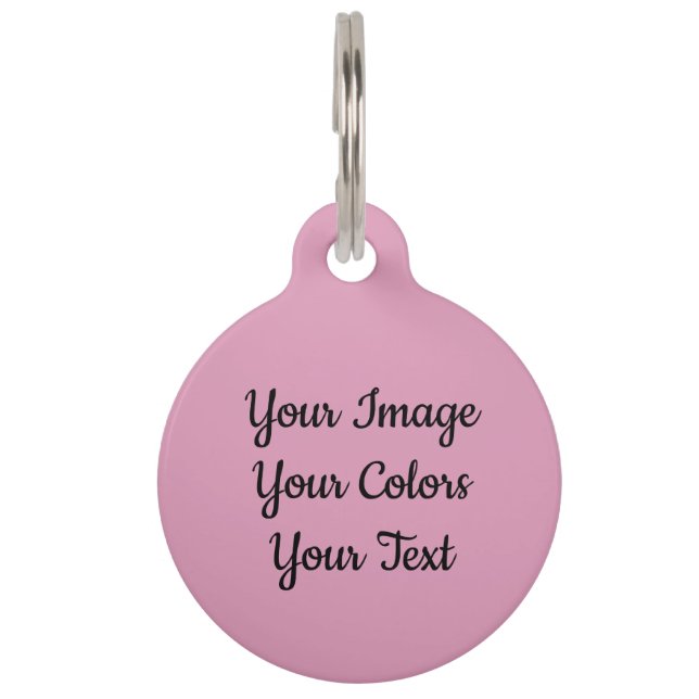 Create Your Own Pet ID Tag (Front)