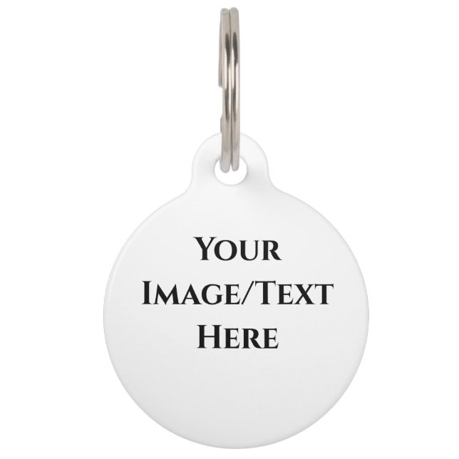 Create Your Own  Pet ID Tag (Front)