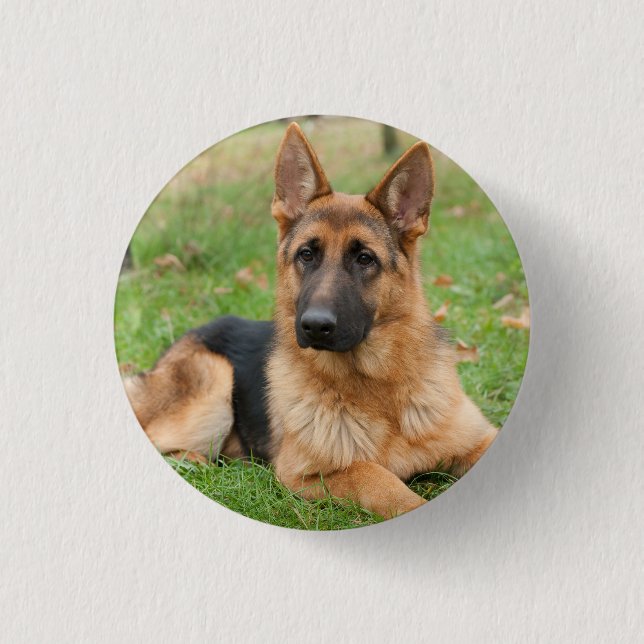 Create Your Own Pet Photo Custom Picture Button (Front)