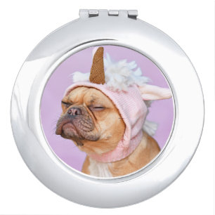 Create Your Own Pet Photo Custom Picture Compact Mirror