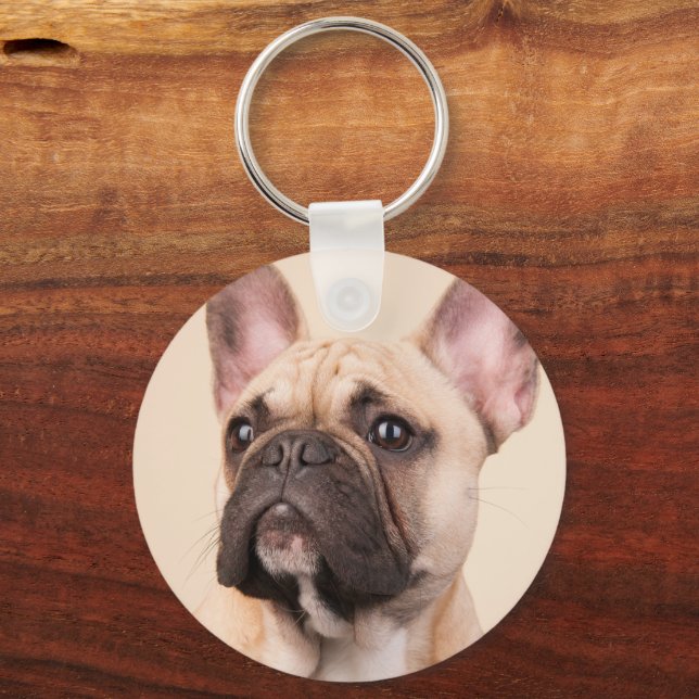 Create Your Own Pet Photo Custom Picture Keychain (Front)