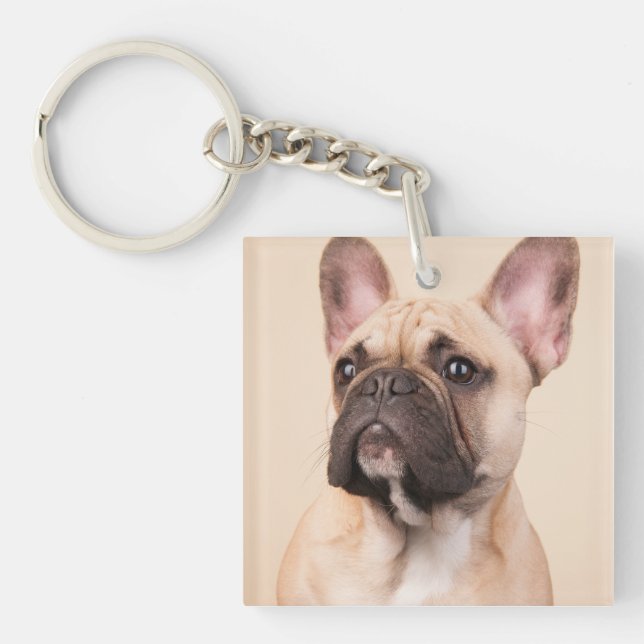 Create Your Own Pet Photo Custom Picture Keychain (Front)