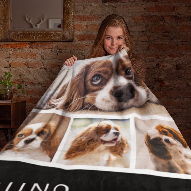 Create Your Own Pet Photo Fleece Blanket (Creator Uploaded)