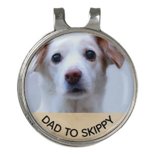 Create your Own Pet Photo Golf Hat Clip