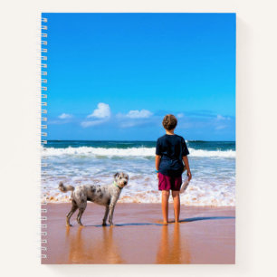 Create Your Own Pet Photo Notebook Personalized