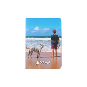Create Your Own Pet Photo Passport Holder and Name