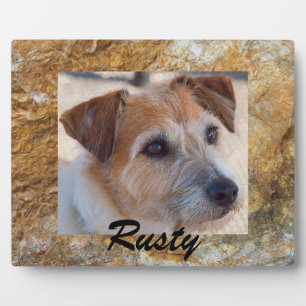Create your own pet photo plaque
