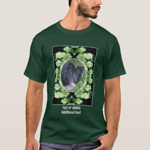 Create Your Own Pet Photo Wild White Roses  T-Shirt