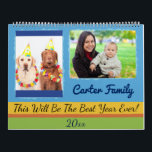 Create Your Own Pet Photos and Family Photos Calendar<br><div class="desc">Create a wonderful and unique personalized calendar for your family and friends. Colorful pages where you add your own favorite photos of your friends, family and pets. Different shapes and colors form a frame around your pictures. Set up your own calendar to keep track of your sports events, lessons, vacations,...</div>