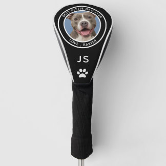 Create Your Own Pet Pitbull Dog Photo Personalized Golf Head Cover