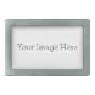 Create Your Own Pewter Rectangular Belt Buckle