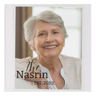 Create Your Own Photo and Custom Text Personalized Acrylic Print