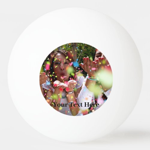 Create Your Own Photo and Text Customized Ping Pon Ping Pong Ball