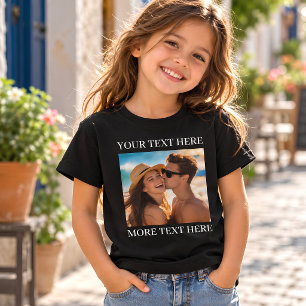Create Your Own Photo and Text T-Shirt