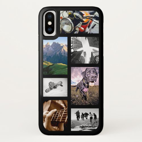 Create_Your_Own PhotoArtworkLogo Image Collage iPhone X Case