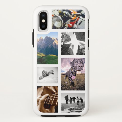 Create_Your_Own PhotoArtworkLogo Image Collage iPhone X Case