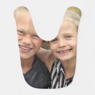 Create your own photo baby bib